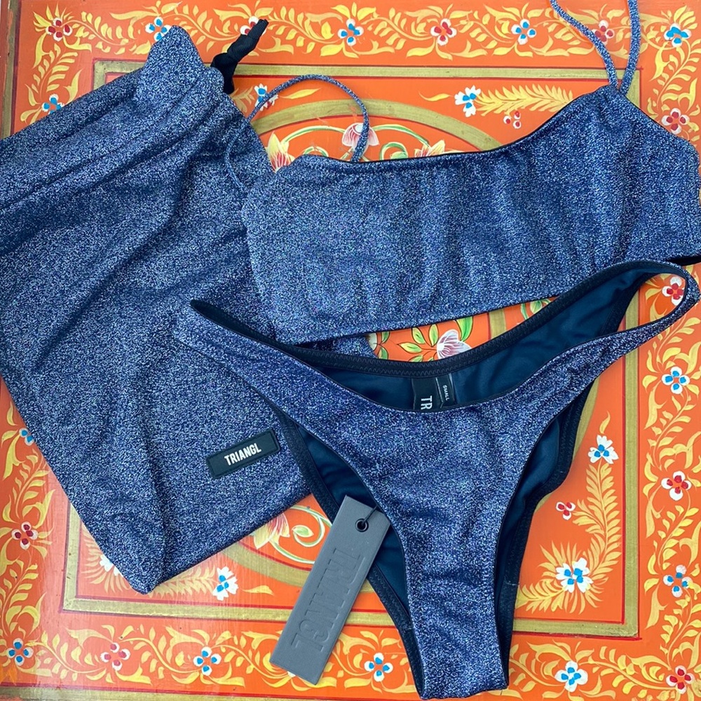 SOLD- Triangl Mica Riverside sparkle bikini
